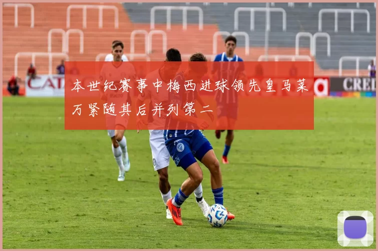 本世纪赛事中梅西进球领先皇马莱万紧随其后并列第二